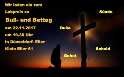 Buß- und Bettag besonderer Gottesdienst in Düsseldorf