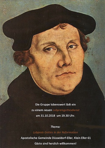 Lobpreisgottesdienst zum Reformationstag in Düsseldorf-Eller