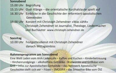 100 Jahre Reformiert-Apostolischer Gemeindebund und 25 Jahre Kirche Dresden