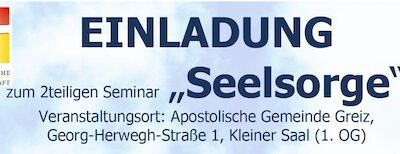 Seelsorge-Seminar in Greiz